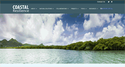 Desktop Screenshot of coastalresilience.org